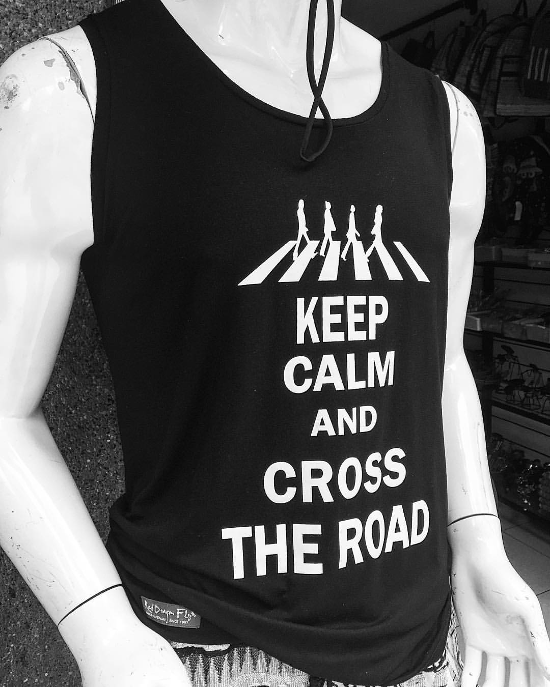 Keep calm and cross the road