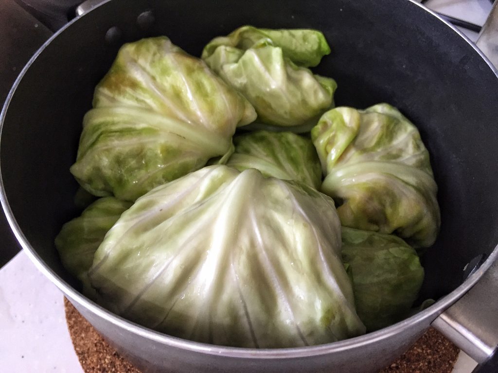Beef Cabbage Rolls For Keto Lunch Based On Polish "Golabki"