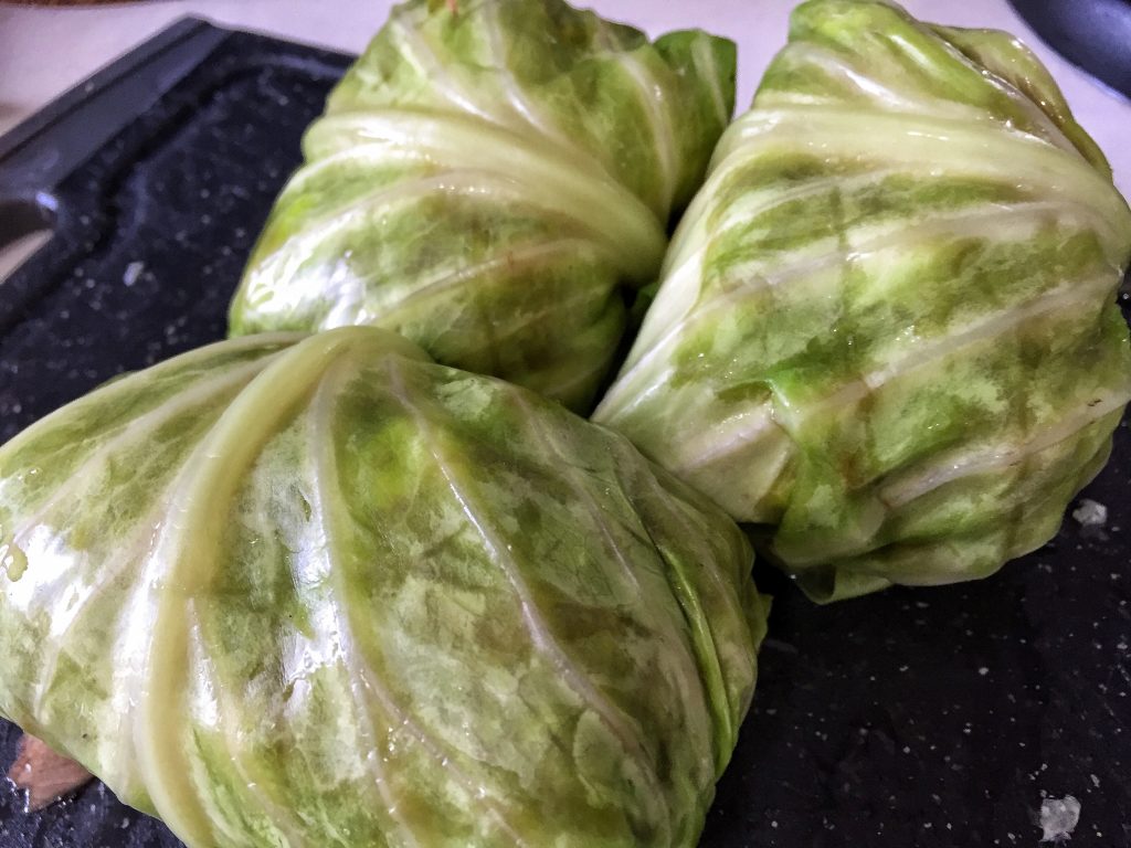 Beef Cabbage Rolls For Keto Lunch Based On Polish "Golabki"