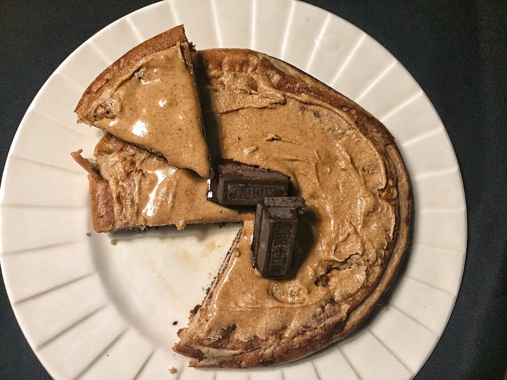 Healthy Low Carbs Protein Pancake With Four Ingredients Only For Dessert