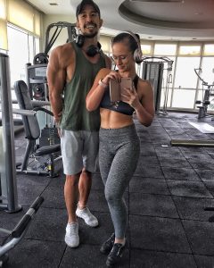 Fit Couple Workout Together