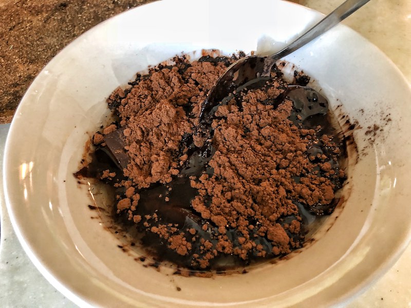 Healthy Keto Vegan Frozen Peanut Butter And Chocolate Cookies With Chia Seeds And No Sugar Cacao