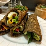 Healthy Vegan Gluten Free Keto Low Carbs Flaxseed Wraps