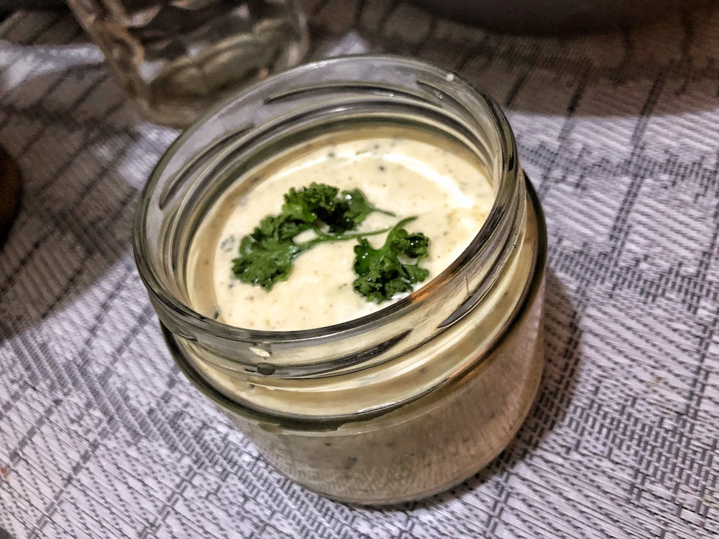 Homemade Healthy Keto Ricotta Cheese Dip Or Spread For Party