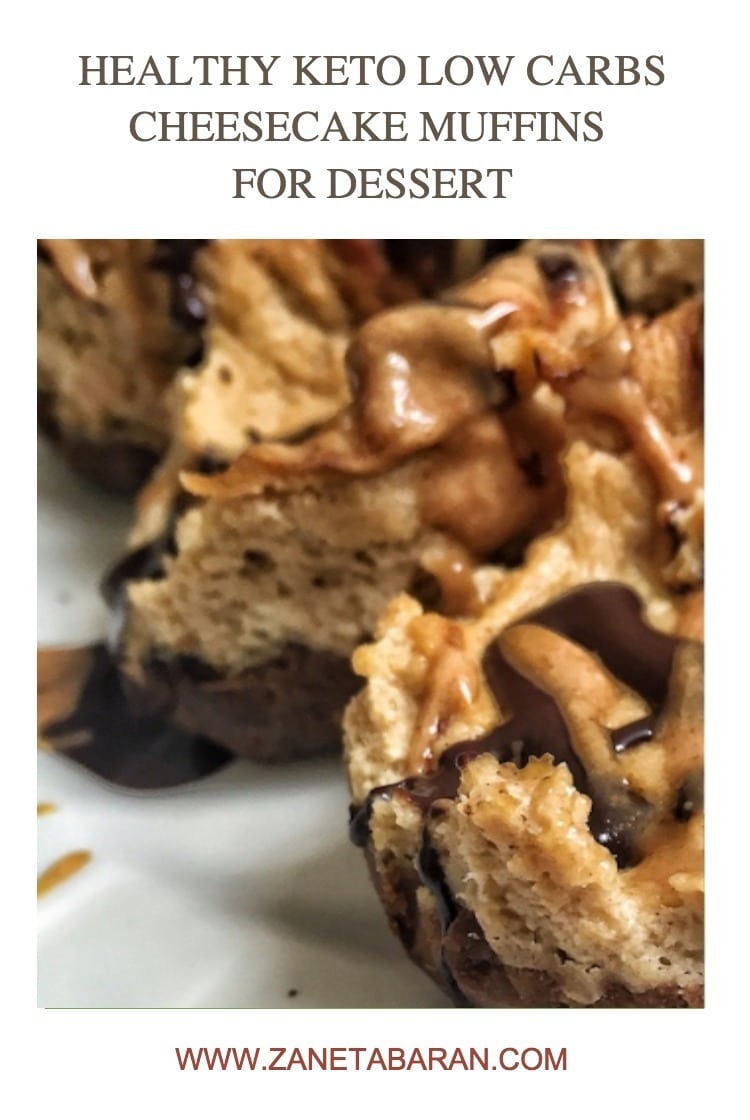 Pinterest 1 Healthy Keto Low Carbs Cheesecake Muffins For Dessert