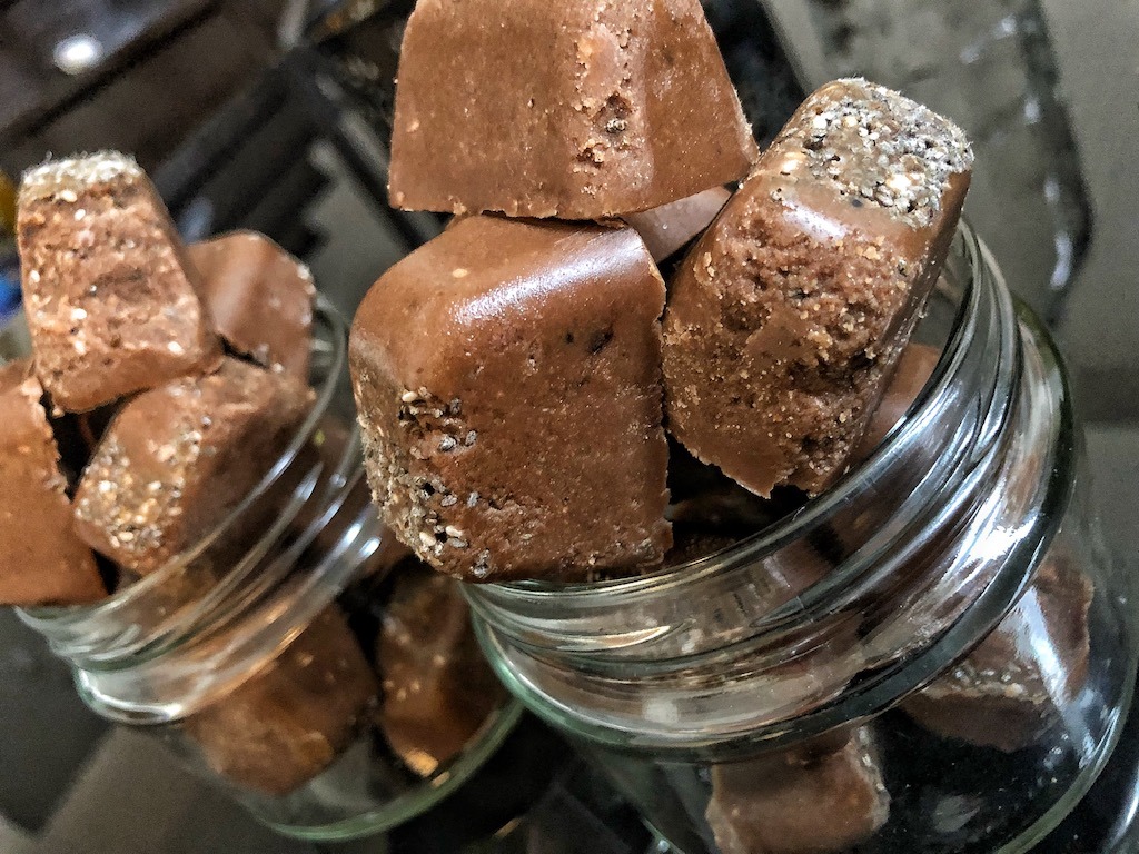 Healthy Peanut Butter Chocolate Fat Bombs For Dessert And Snack Keto