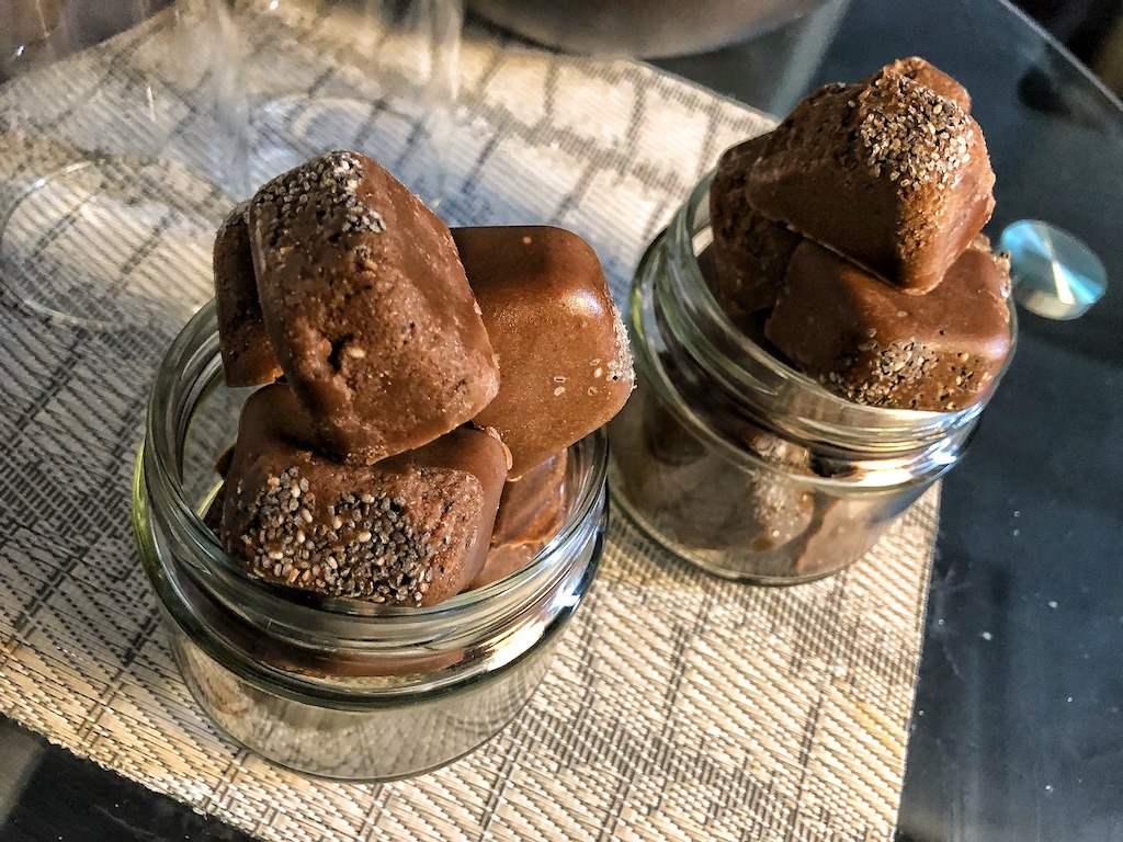 Healthy Peanut Butter Chocolate Fat Bombs For Dessert And Snack Recipe