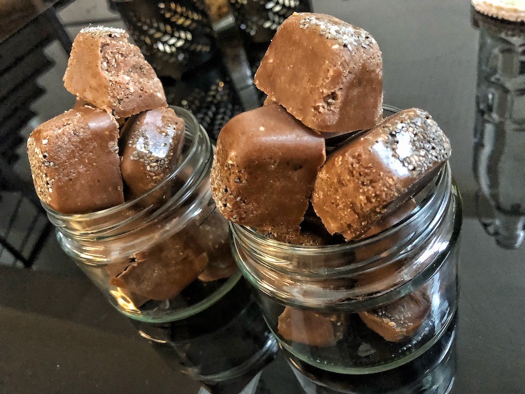 Healthy Peanut Butter Chocolate Fat Bombs For Dessert Quick Idea