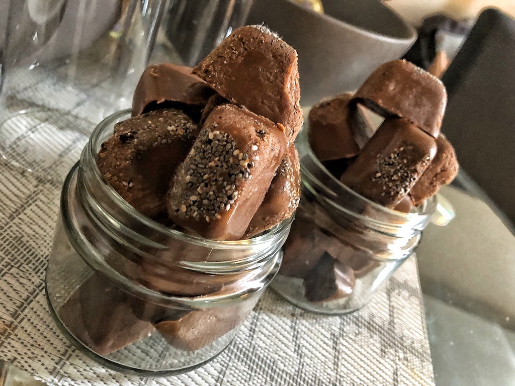 Healthy Peanut Butter Chocolate Fat Bombs Keto Snack