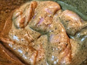 Homemade Healthy Keto KFC Chicken Mixture