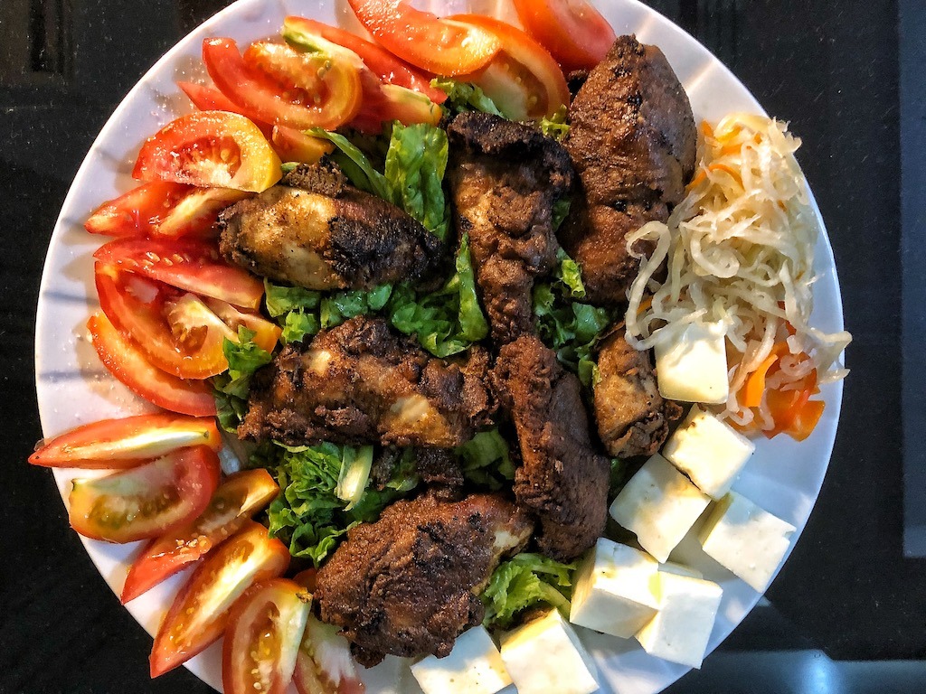 Homemade Healthy Keto KFC For Party With Friends