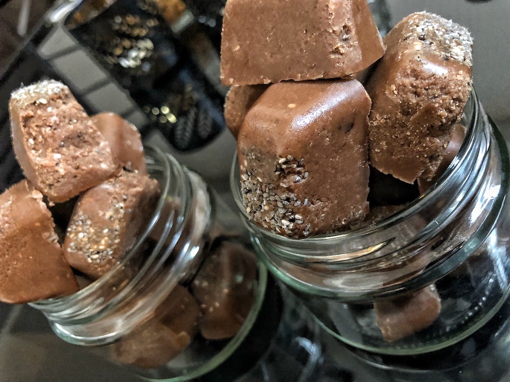 Keto Healthy Peanut Butter Chocolate Fat Bombs For Dessert And Snack