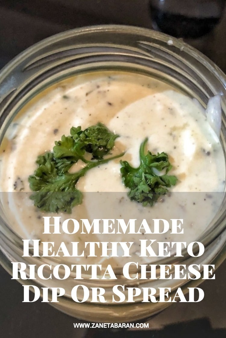 Pinterest Homemade Healthy Keto Ricotta Cheese Dip Or Spread