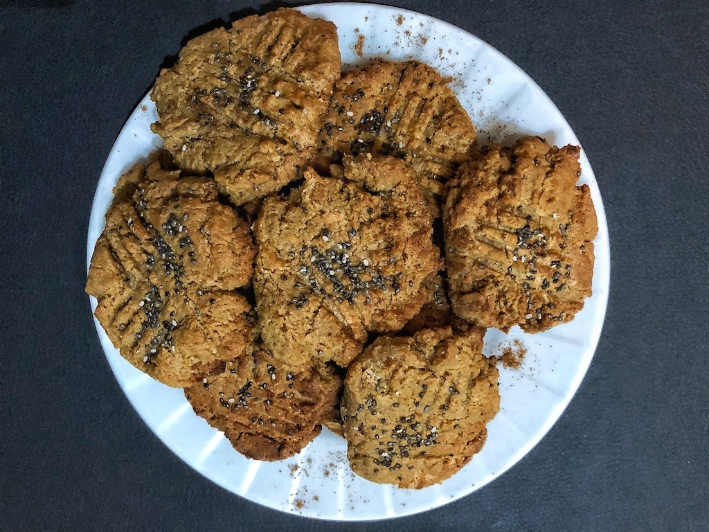 Quick Healthy Keto Low Carbs Peanut Butter Cookies From 3 Ingredients Kids