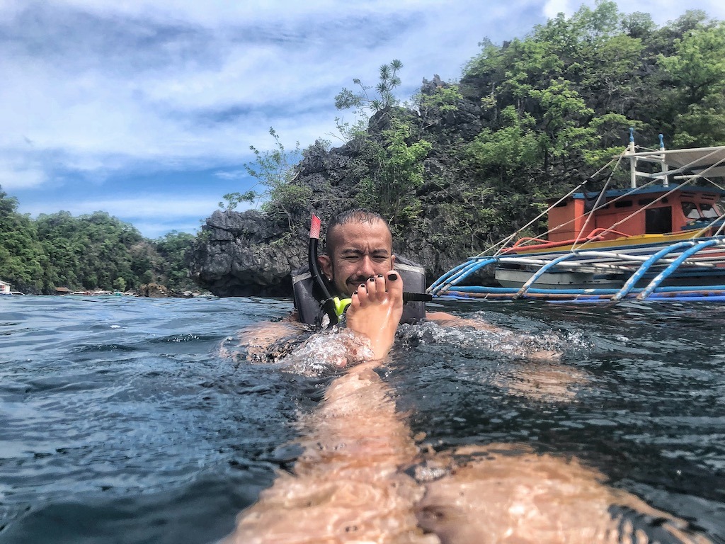 Things To Do in Coron While Raining Season – Photographic Account Japanese Ship Wreck Couple
