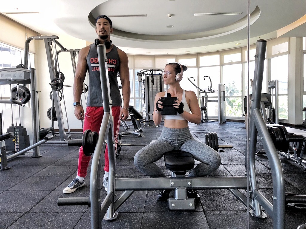 Fit Couple Workingout