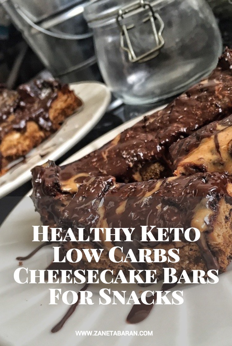 Pinterest Healthy Keto Low Carbs Cheesecake Bars For Snacks
