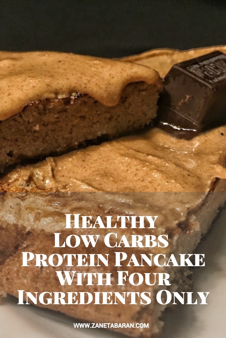 Pinterest Healthy Low Carbs Protein Pancake With Four Ingredients Only