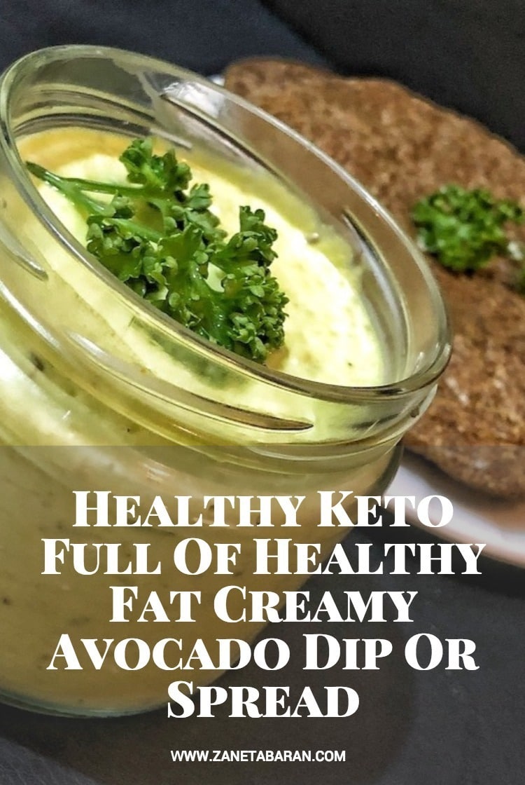 Pinterest Healthy Keto Full Of Healthy Fat Creamy Avocado Dip Or Spread