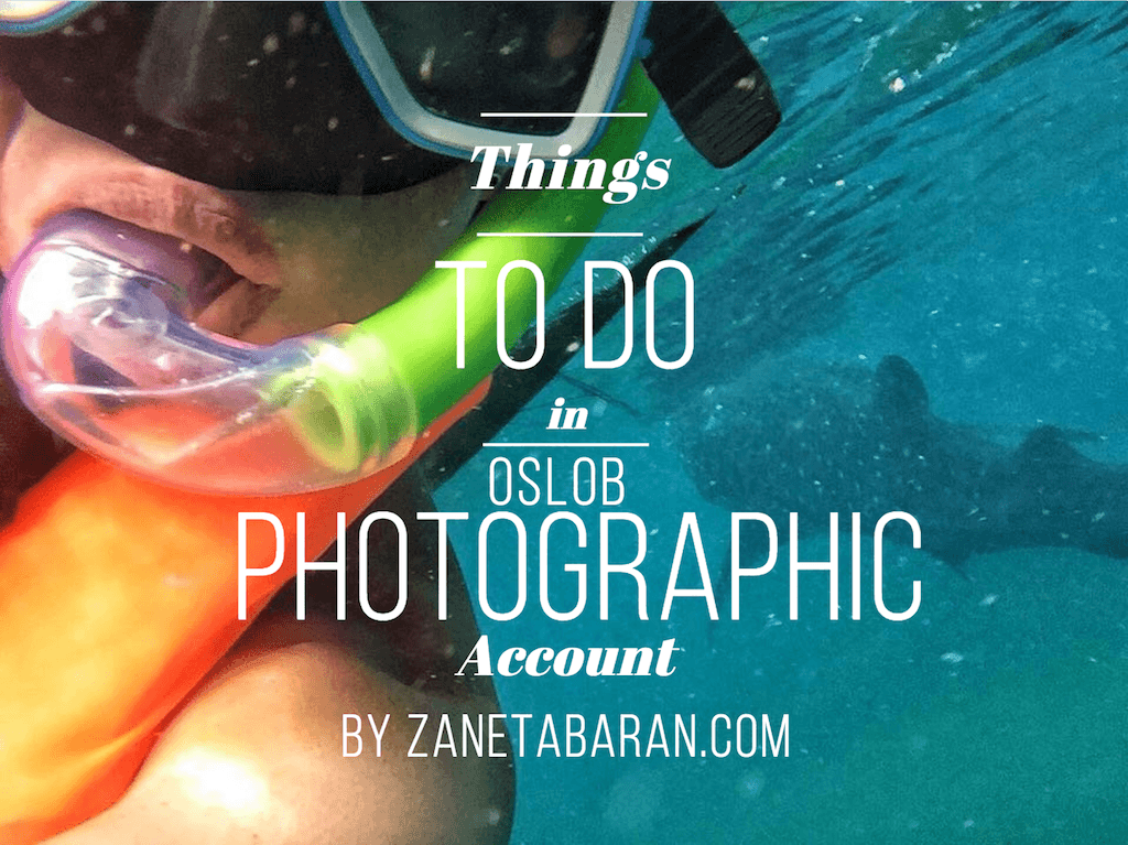 Things To Do Photo Oslob