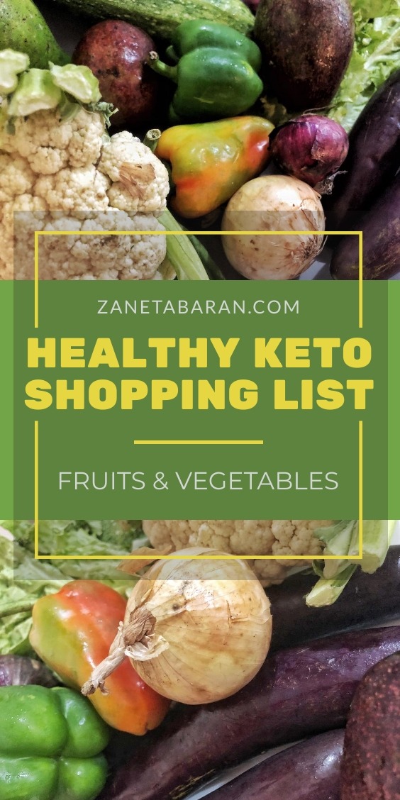 MUST HAVES IN KITCHEN ON A HEALTHY DIET – MY HEALTHY KETO SHOPPING LIST – FRUITS AND VEGETABLES