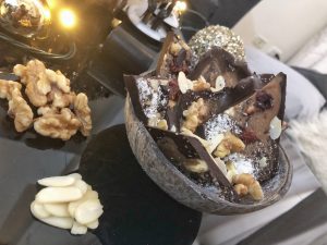 Dark Chocolate Pieces - Homemade Healthy Keto Quick Dessert Nuts