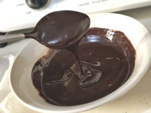 Dark Chocolate Pieces - Homemade Healthy Keto Quick Dessert Step 2
