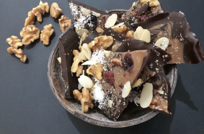 Dark Chocolate Pieces - Homemade Healthy Keto Quick EngagementDessert