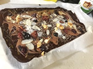 Dark Chocolate Pieces - Homemade Healthy Quick Dessert