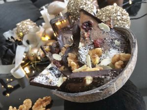 Dark Chocolate Pieces - Homemade Quick Dessert