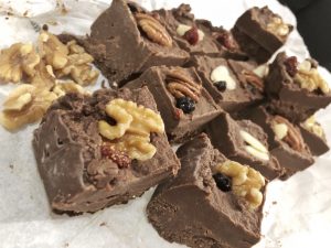 Peanut Butter Chocolate Fudge - Keto Low Carb Sugar Free Best Dessert
