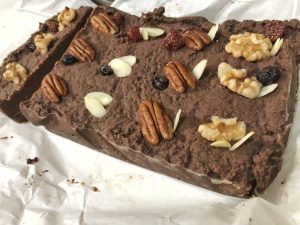 Peanut Butter Chocolate Fudge - Keto Low Carb Sugar Free Dessert Easy Recipe