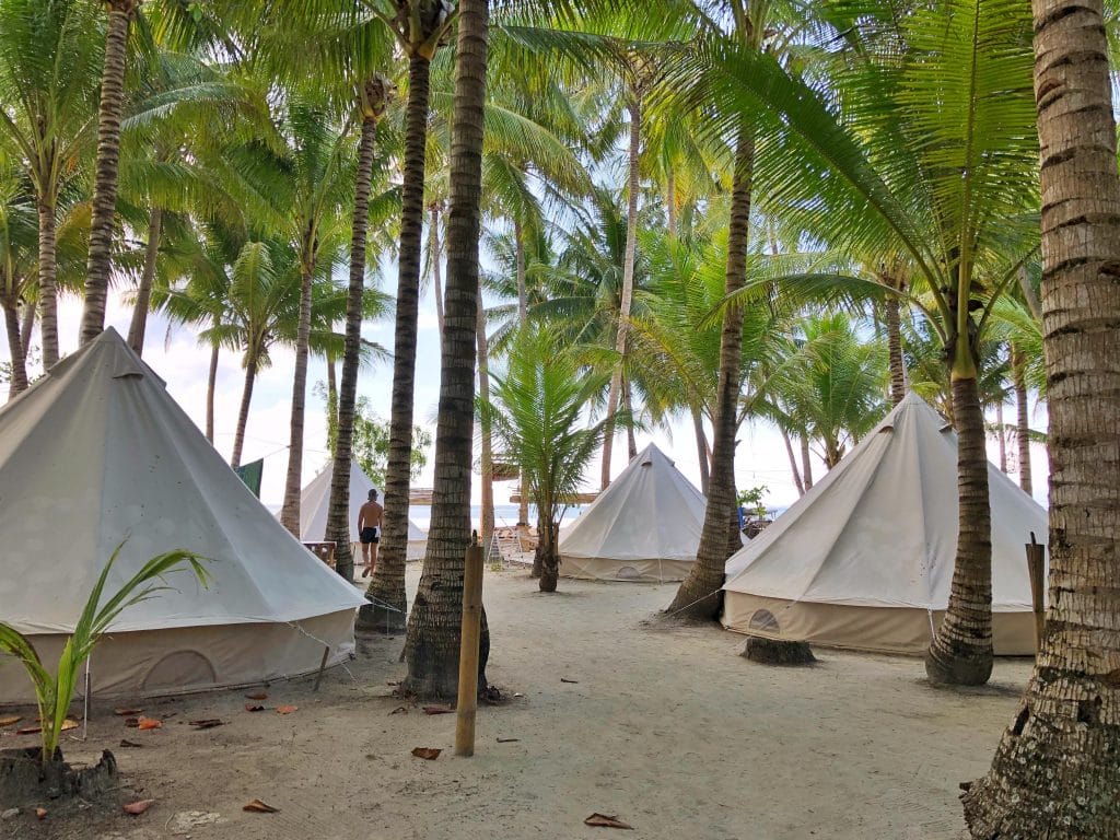 Place to stay when travelling to Siquijor – Glamping Siquijor Backpacker Hostel