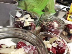 Coconut Berries Ice Cream Jars - Healthy Keto Low Carb No Sugar Dessert Kids