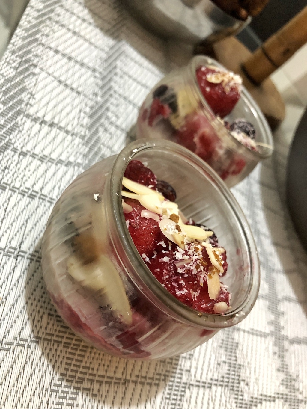 Coconut Berries Ice Cream Jars - Healthy Keto Low Carb No Sugar Dessert Original