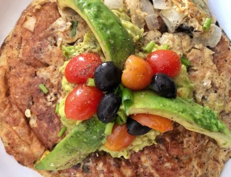 Sardines Avocado Omelette – Keto Pescatarian Breakfast