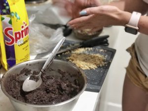 Homemade Ferrero Roche - Healthy Keto Fat Bombs Low Carb No Sugar Added Mass