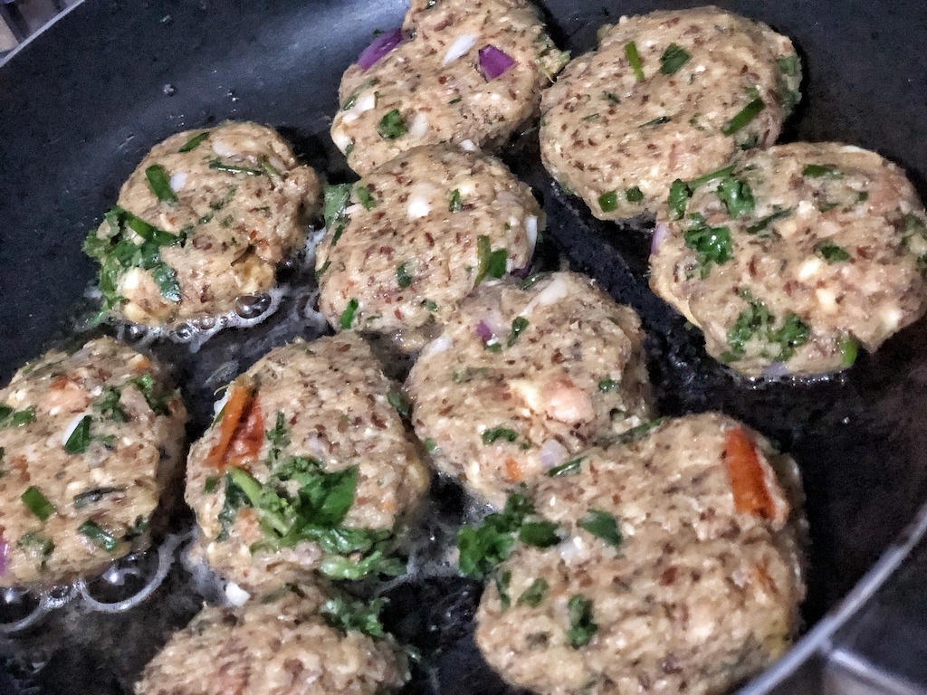 Frying Canned Tuna Sardines Fish Cake - Healthy Keto Low Carb