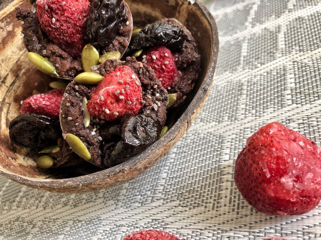 Strawberry Chocolate Cups - Easy Healthy Keto Fav Dessert