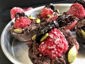 Try It Strawberry Chocolate Cups - Easy Healthy Keto Sugar Free Dessert