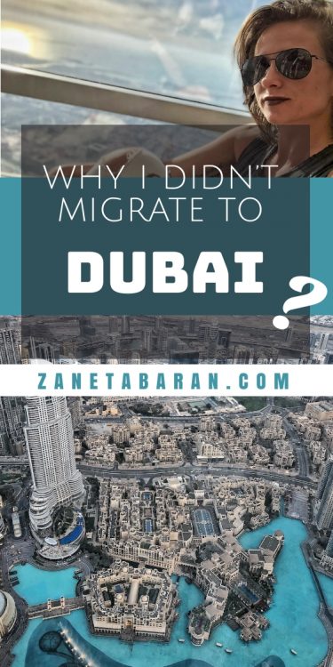 PIN Why I didn't move to Dubai
