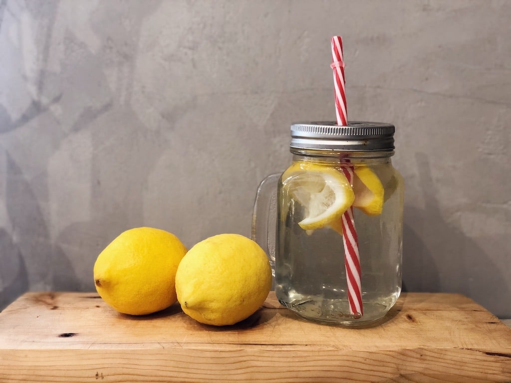 Lemon Water Morning Routine