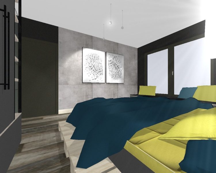 Interior Design Bedroom Plan