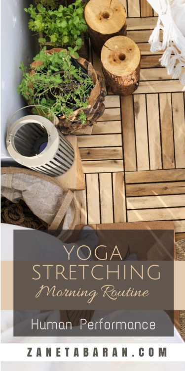 Yoga | Stretching - Morning Routine - Human Performance Pin